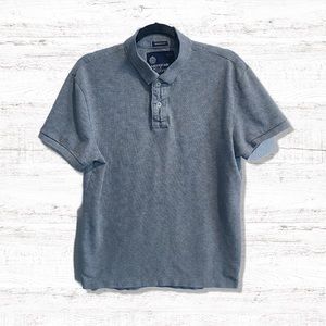 American Eagle Men’s Gray Polo Shirt Size Medium